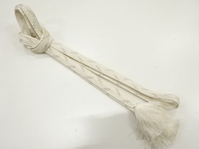 JAPANESE KIMONO / HANDTIED OBIJIME CORD